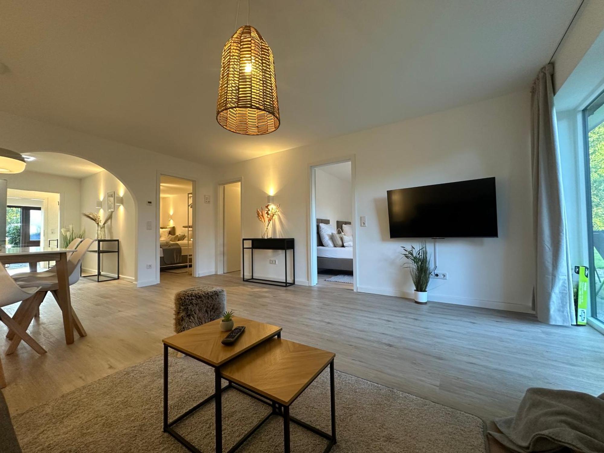 Moderne Kuestenhyggen Mit Garten&parkplatz - Hermannliving Apartment Westerdeichstrich
