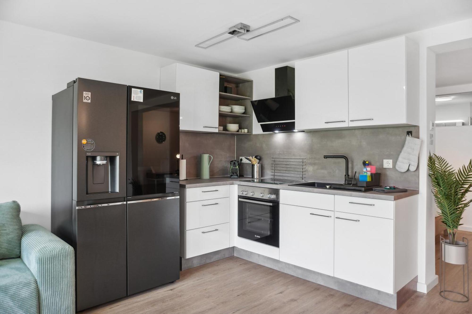 Moderne Kuestenhyggen Mit Garten&parkplatz - Hermannliving Apartment *
