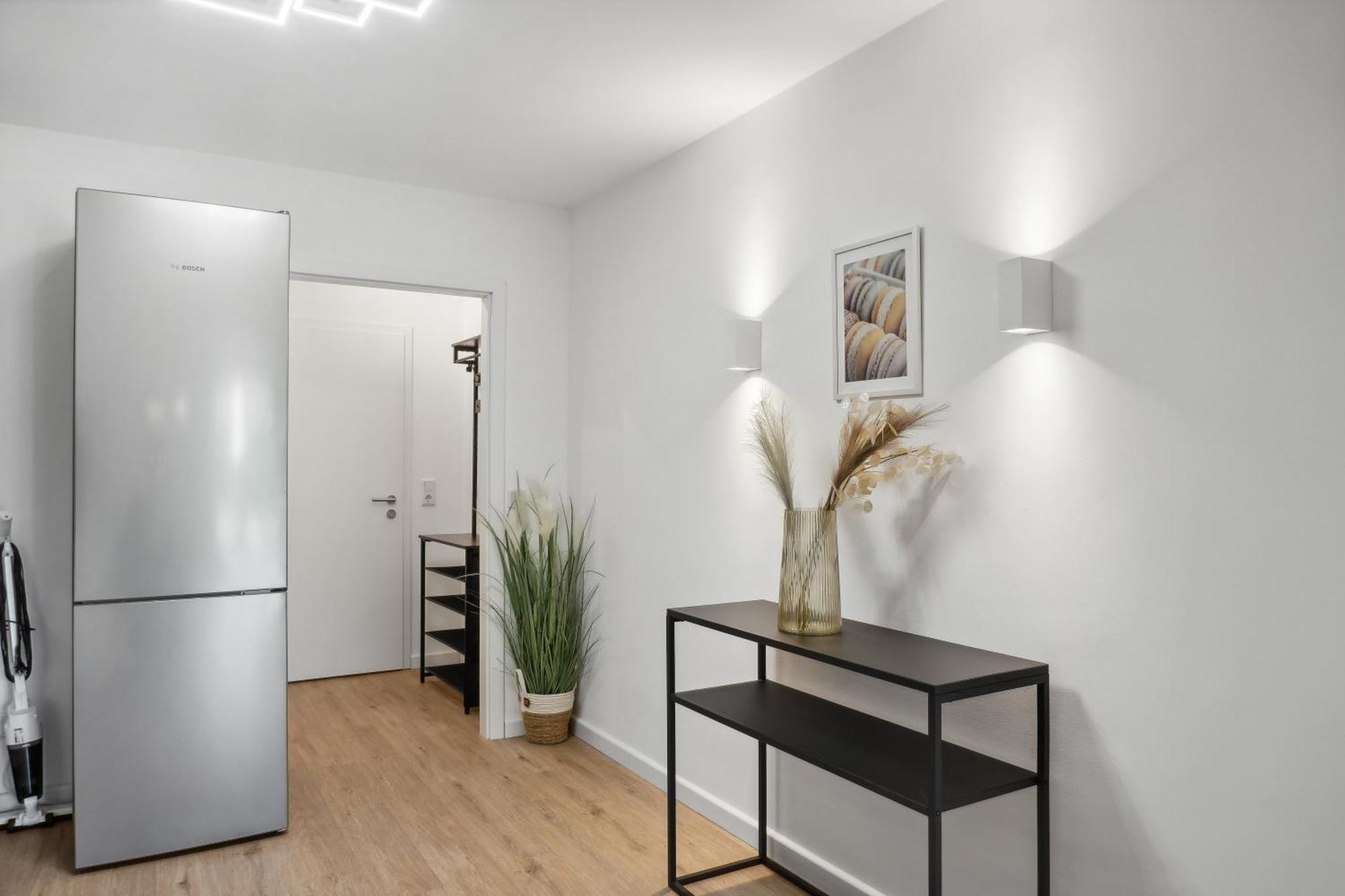 Moderne Kuestenhyggen Mit Garten&parkplatz - Hermannliving Apartment