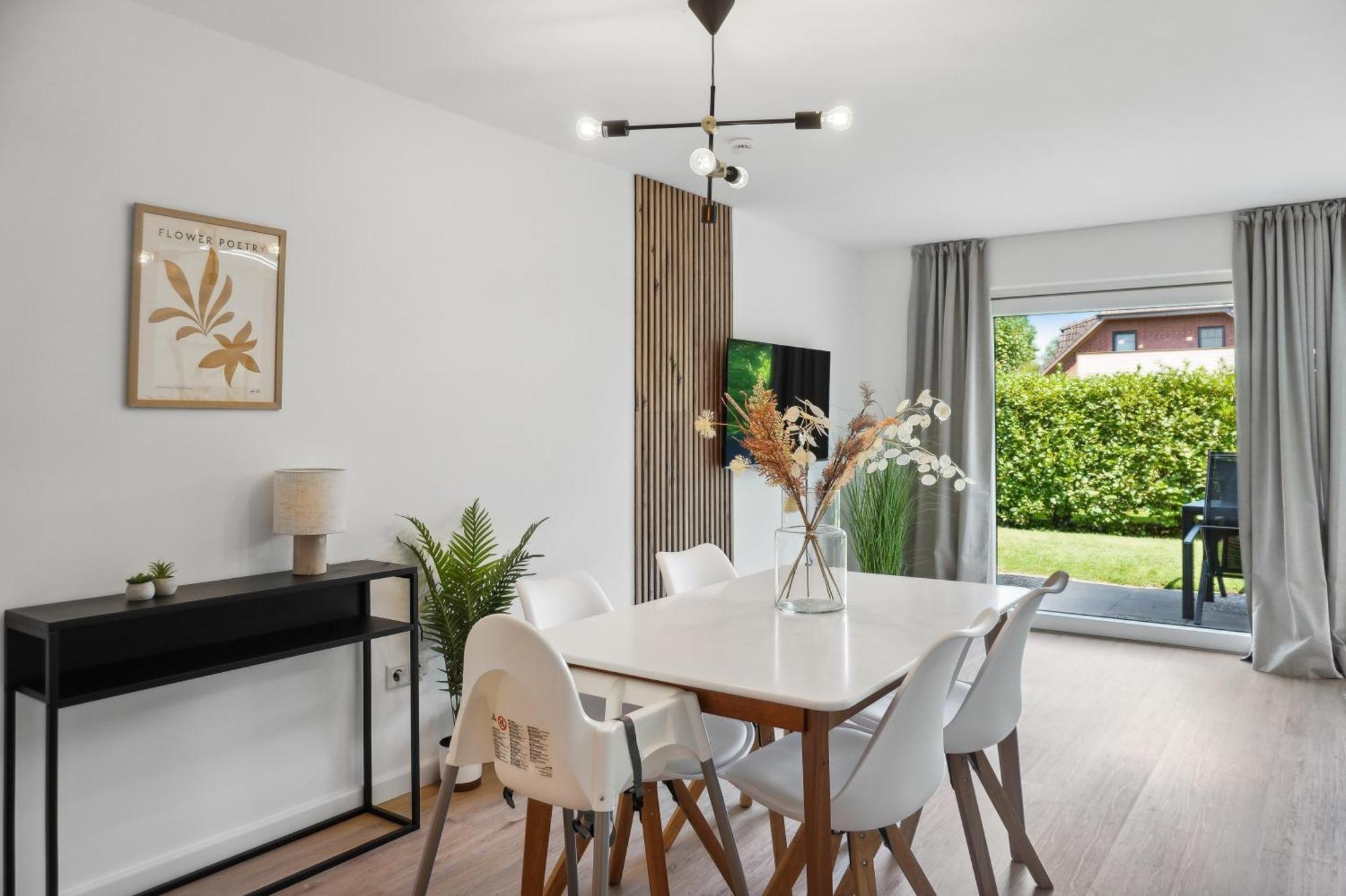 Apartamento Moderne Kuestenhyggen Mit Garten&parkplatz - Hermannliving