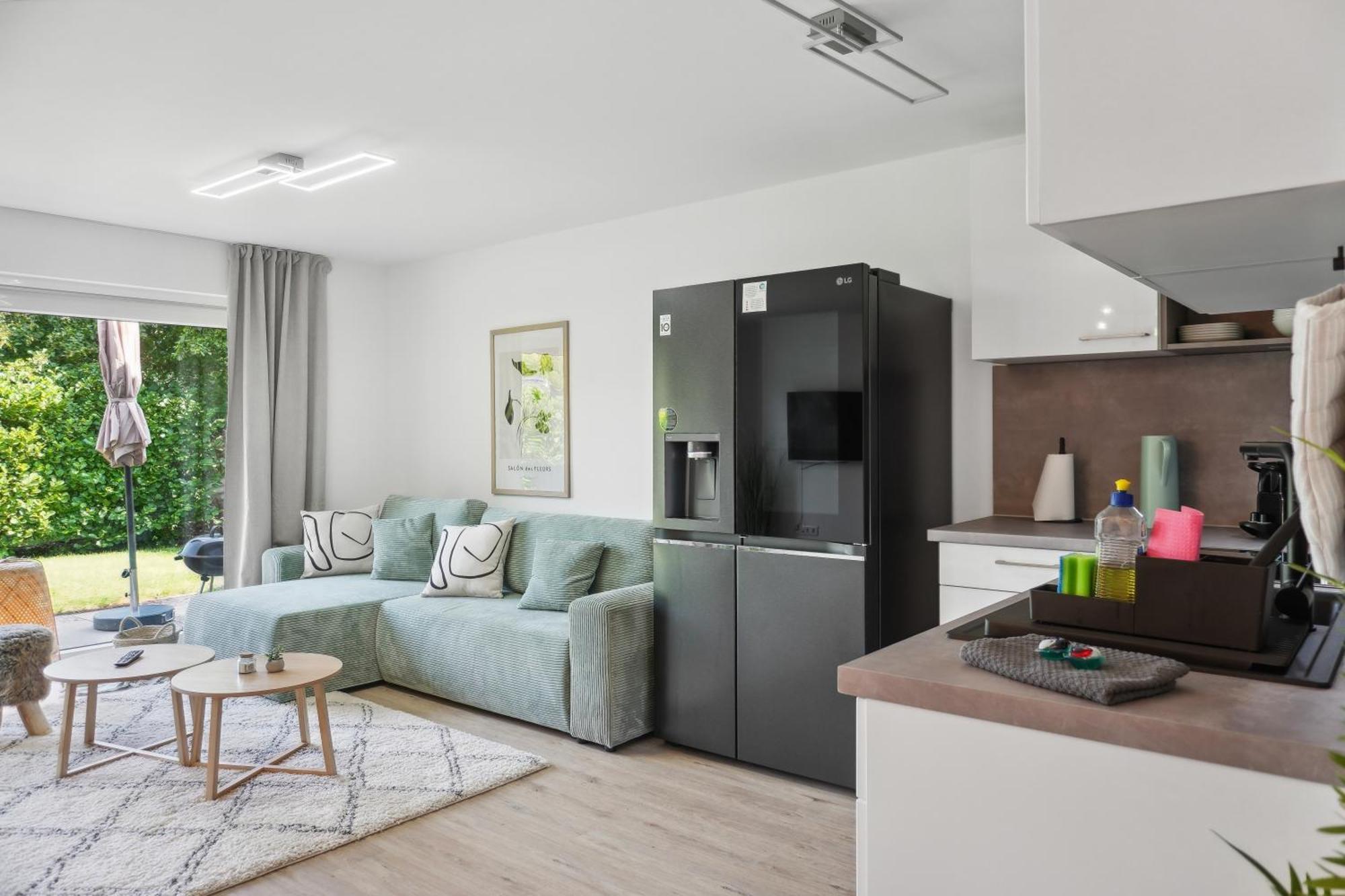 Moderne Kuestenhyggen Mit Garten&parkplatz - Hermannliving Apartment Westerdeichstrich